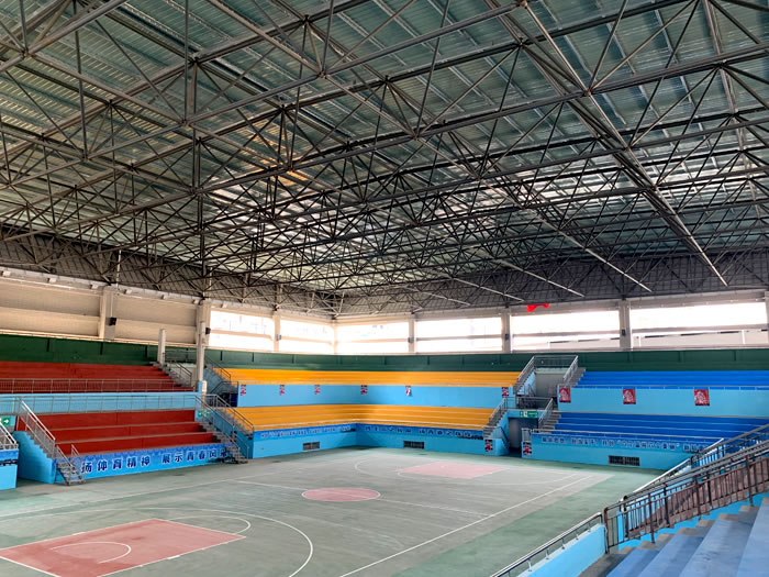 米泉体育馆网架